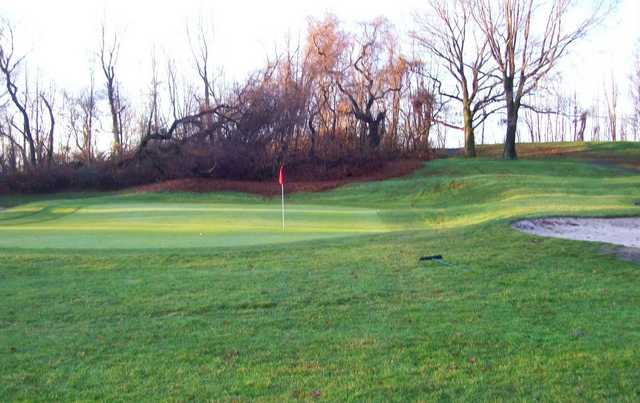 A view of the 1st hole at LaTourette Golf Course