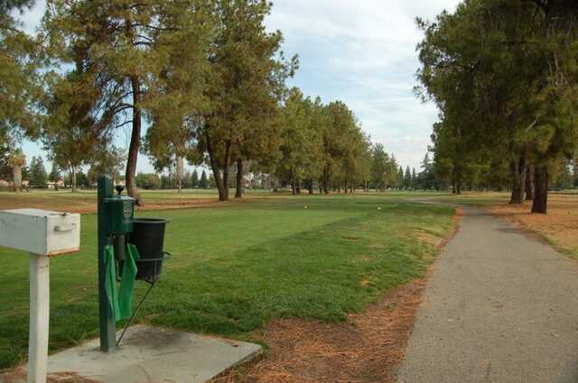 A view of tee #2 at Rancho Del Rey Golf Club.