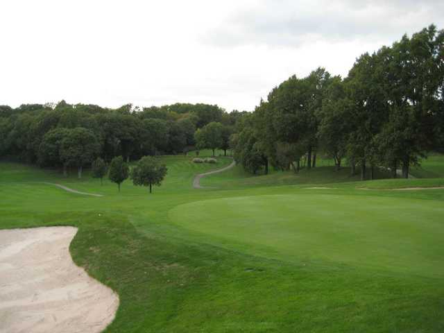 A view of the 2nd hole at Silver Lake Golf Course