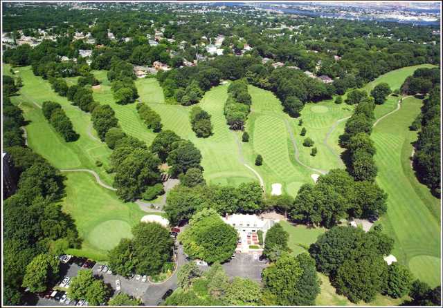 Aerial view from Silver Lake Golf Course