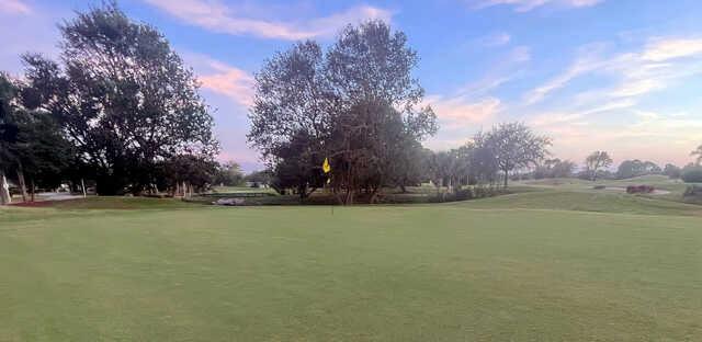 View from the 9th green at Savanna Club Golf Course.