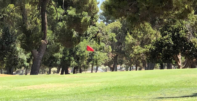 A view of the 4th hole at Airways Golf Course.