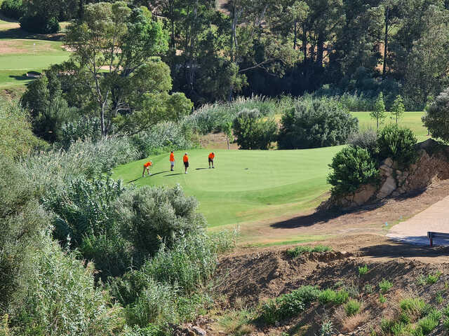 View of the 4th green from Azata Golf