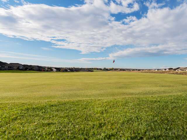 View of a green from Todd Creek Golf Club.