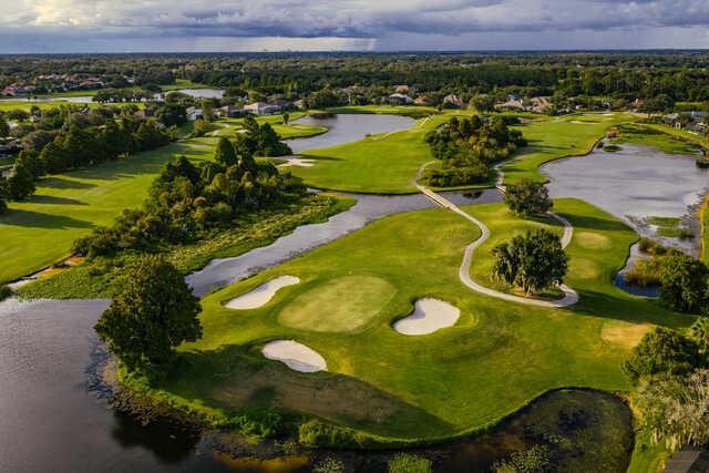 Aerial view from Kissimmee Bay Country Club.