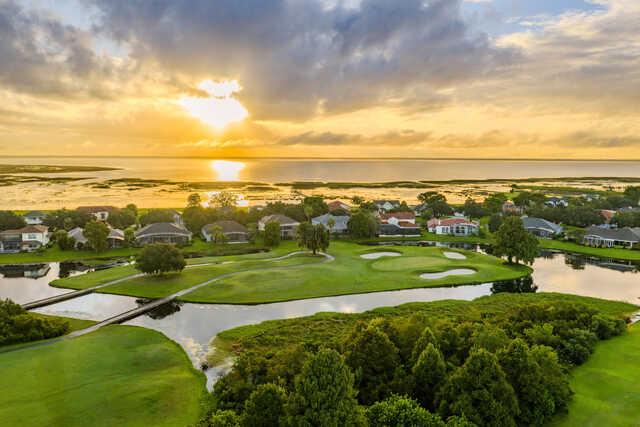 Aerial view from Kissimmee Bay Country Club.