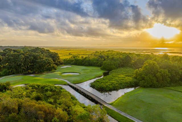 Aerial view from Kissimmee Bay Country Club