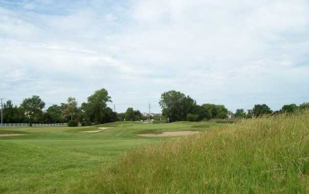A view of a green at Golf Club of Illinois