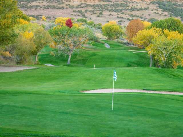 View from green #13 at Cedaredge Golf Club.
