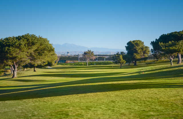 A view from fairway #15 at Newport Beach Golf Course.
