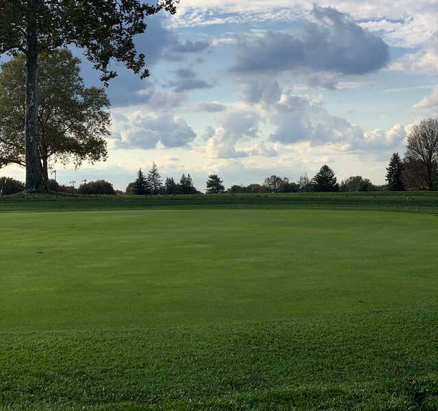A view of the putting green from Riverview Golf Club.