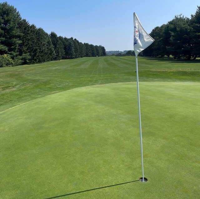 Looking back from the 7th green at Riverview Golf Club.