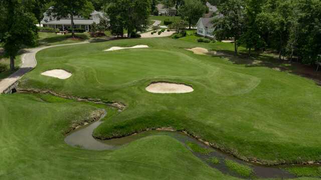 View of the 17th green from Wachesaw East Golf Club.