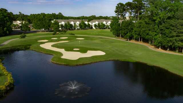 View of the 18th green from Wachesaw East Golf Club
