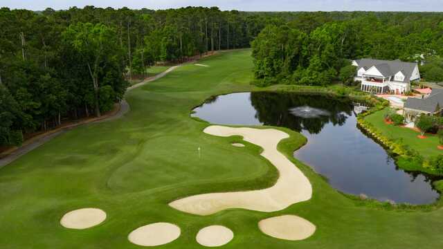 View of the 18th green from Wachesaw East Golf Club