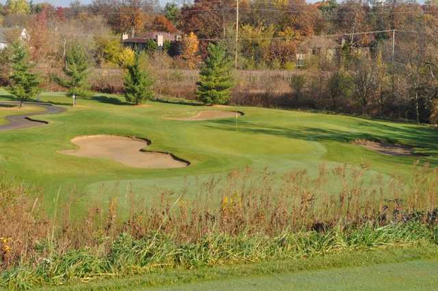 A fall view from Settler's Hill Golf Course