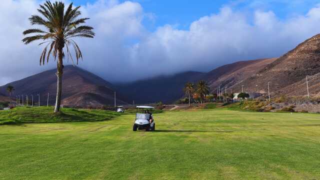 View from a fairway at Golf Club Jandia.