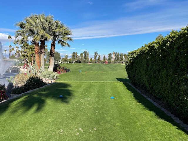 A view from tee #1 at Seven Lakes Country Club.