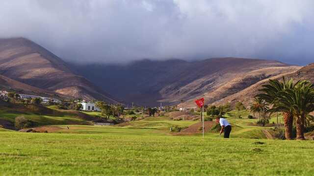 A view from Golf Club Jandia.