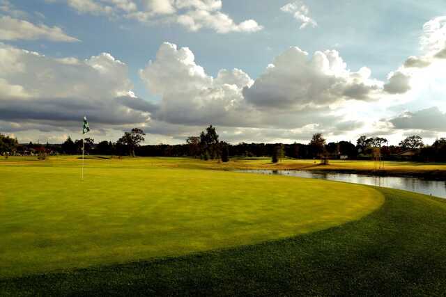 A view of the 14th green at Paso Robles Golf Club.