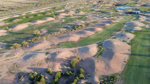 Aerial view from Desert Springs Ranch Golf Course