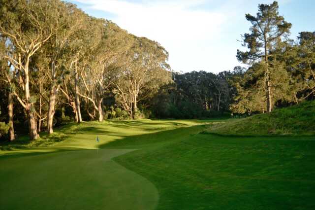 A view of hole #3 at Golden Gate Park Golf Course.