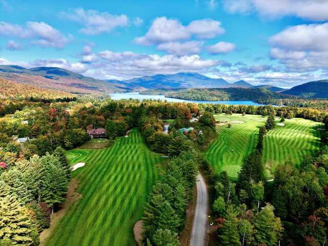 Aerial view from Whiteface Club & Resort
