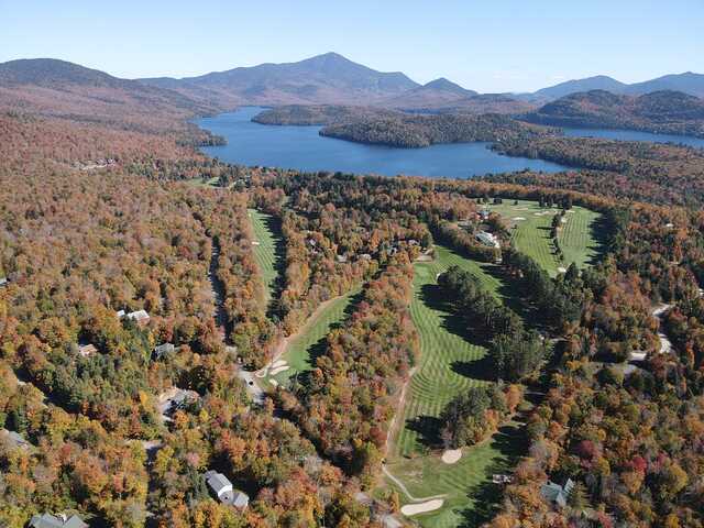 Aerial view from Whiteface Club & Resort