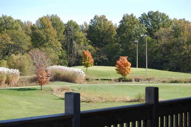 A view from the clubhouse terrace at Governors Run Golf & Country Club