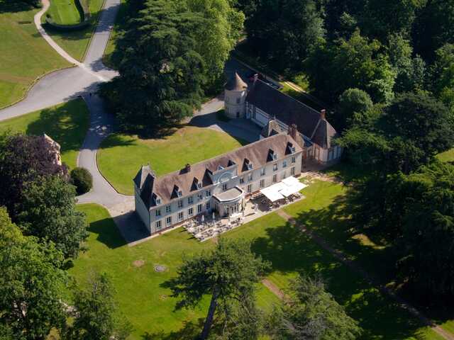 Aerial view from Yvelines Golf Club - Les Chenes