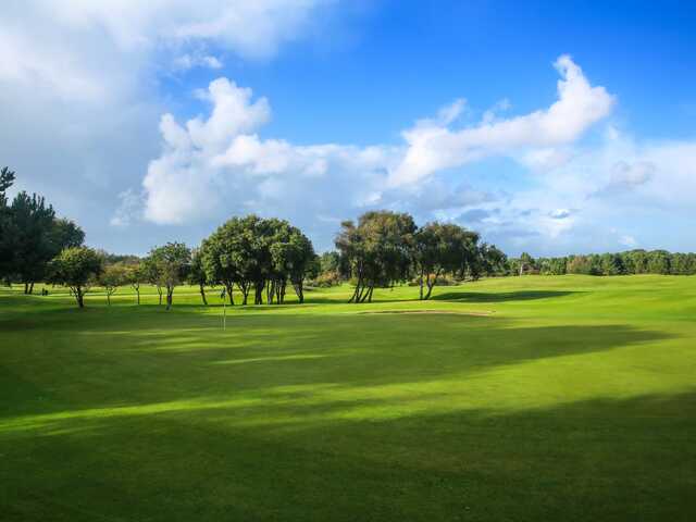 View of the 2nd green from The Manoir Course at Touquet Golf Club.