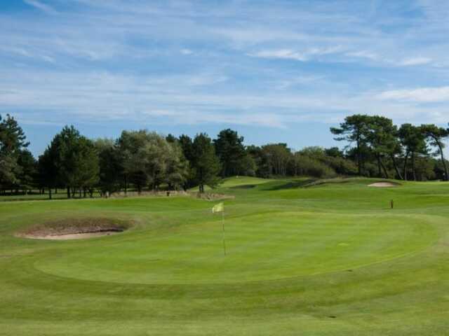 View of the 6th green from The Manoir Course at Touquet Golf Club.