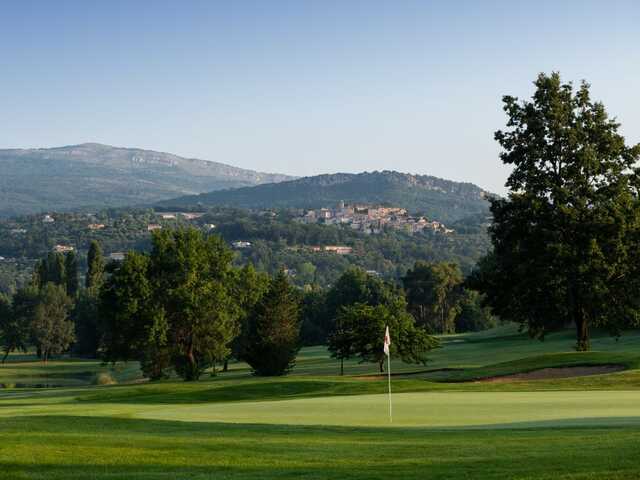 View of the 8th green from Grande Bastide Golf Club.