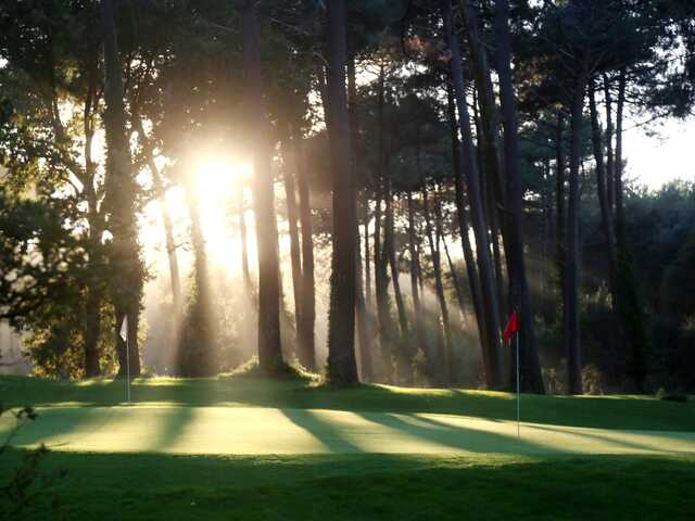 View of a green from Airial Course at Moliets Golf Club