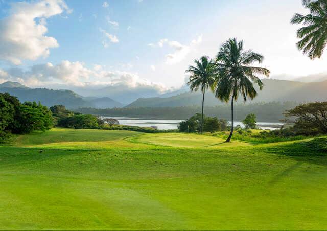 View of a green at Victoria Golf & Country Resort.
