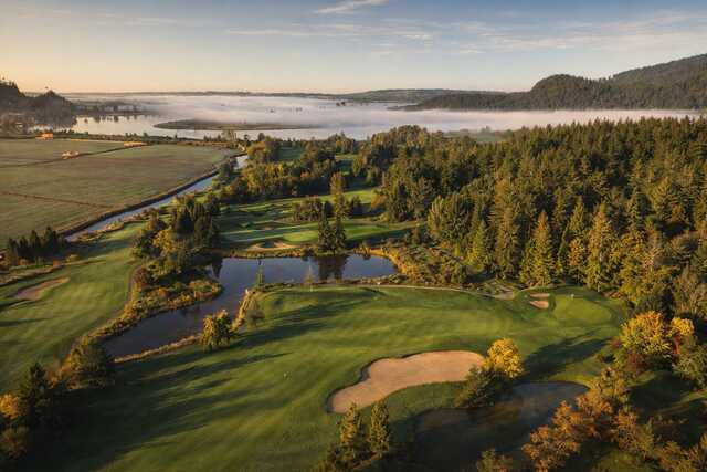 Aerial view from Swaneset Resort & Country Club