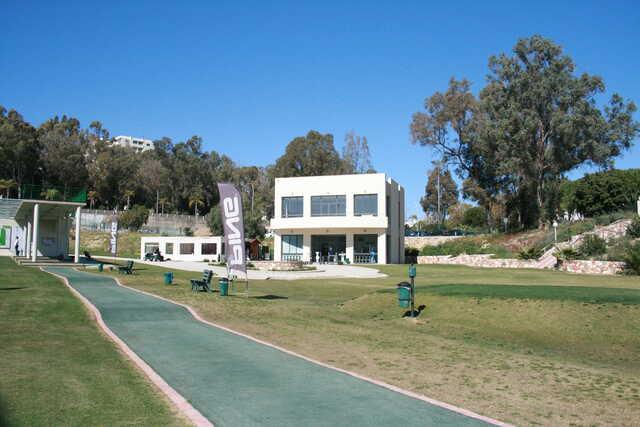 A view from Miguel Angel Jimenez Golf Academy.