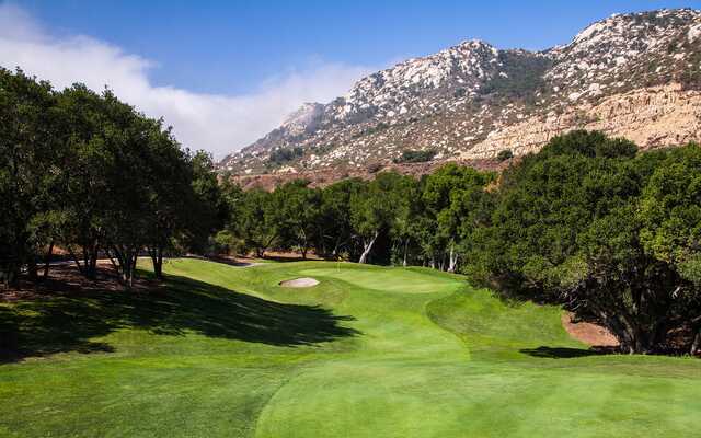 A view of a hole at Stonehouse from Temecula Creek Inn Golf Resort.