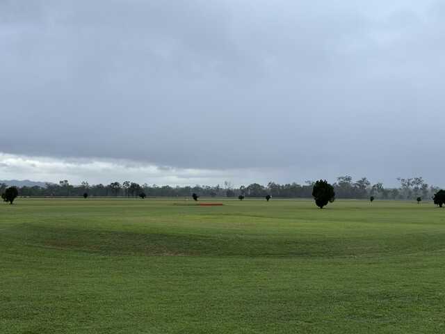 View of a green from Mount Garnet Golf Club