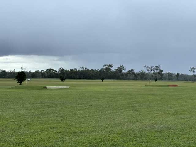 View of a green from Mount Garnet Golf Club