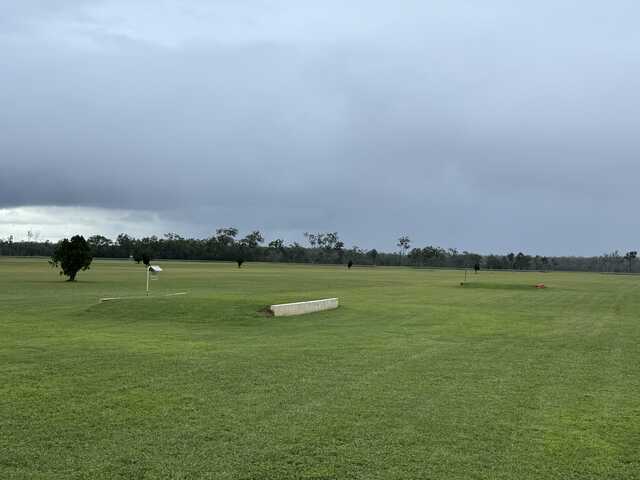 View of a green from Mount Garnet Golf Club