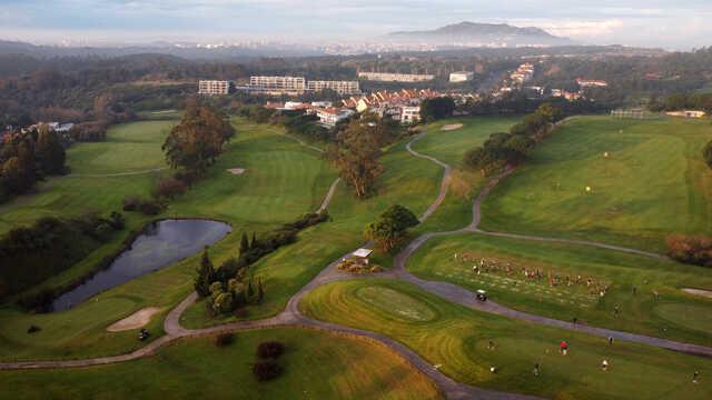 Aerial view from Belas Golf Club.