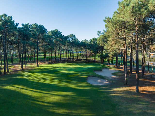 View of the 8th green from PGA Aroeira No. 2