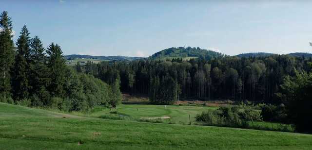 A view of the 11th green from Poppenreut Course at Bayerwald Golf & Country Club.