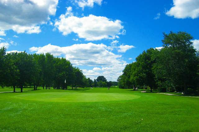 A view of a green at Carriage Greens Country Club