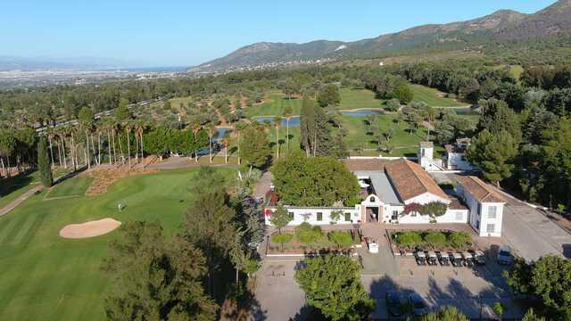 Aerial view from Lauro Golf Club