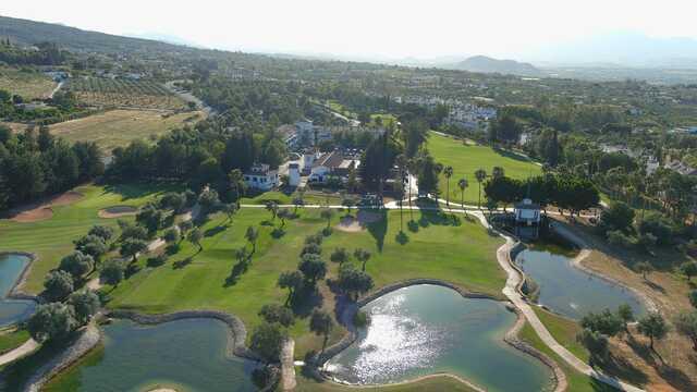 Aerial view from Lauro Golf Club