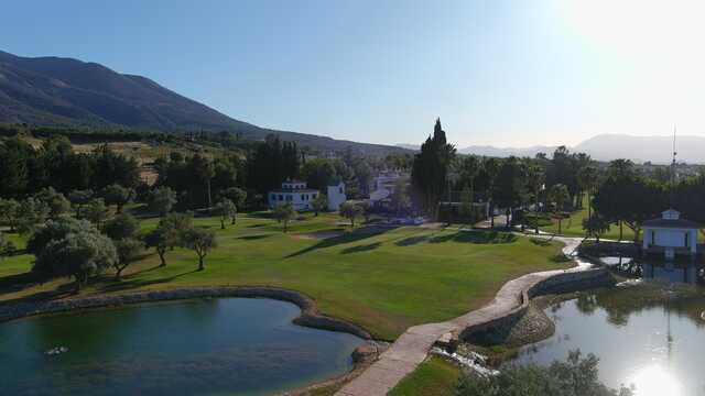 Aerial view from Lauro Golf Club