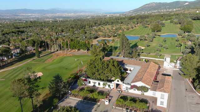 Aerial view from Lauro Golf Club