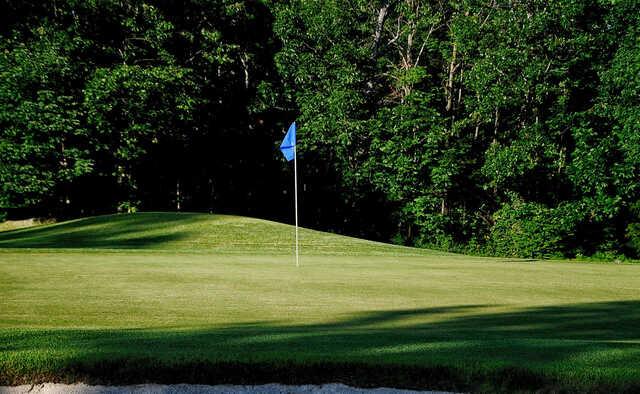 View of a green from Greystone Country Club